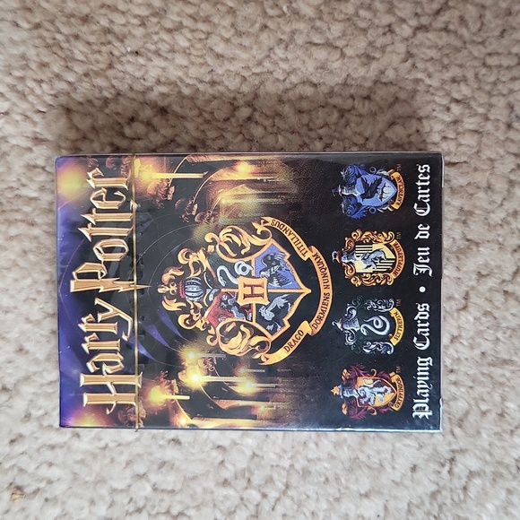 Harry Potter Other - NWT! Harry Potter Hogwarts House Themed Playing Cards!